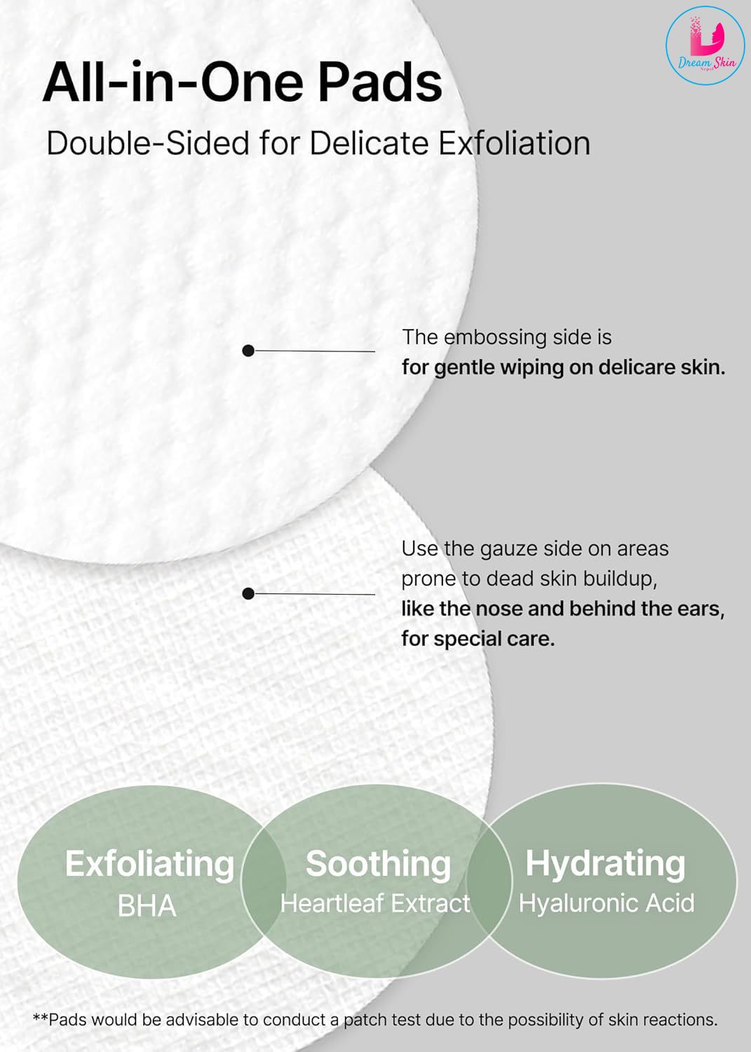 Celimax JIWOOGAE Heartleaf BHA Peeling Pad [60 pcs] 